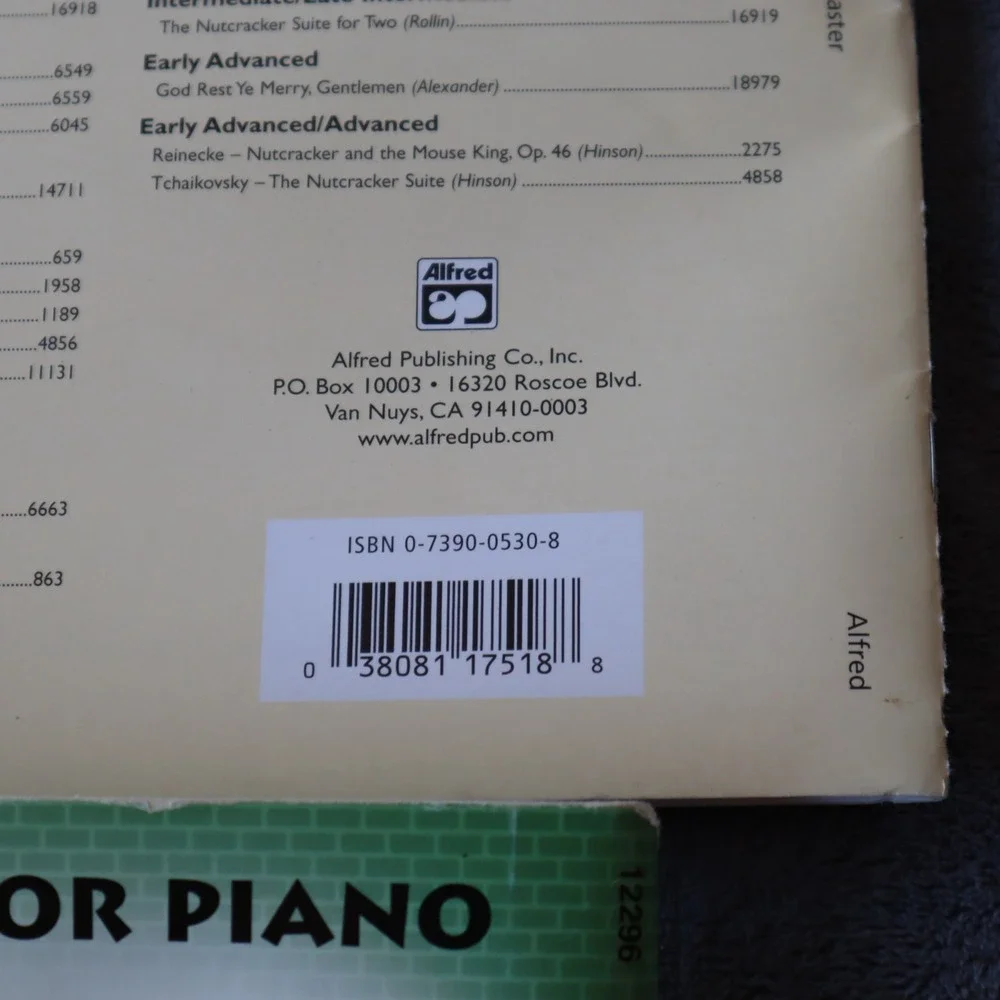 Christmas Carol Activity Book and Beanstalk's Basics for Piano